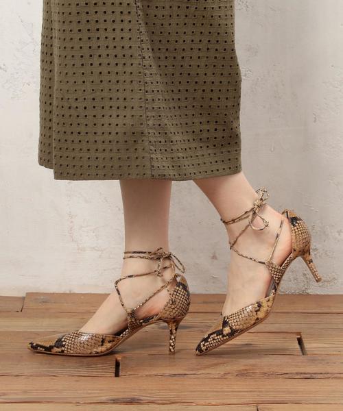 FABIO RUSCONI（ファビオルスコーニ）の「[ファビオ ルスコーニ] FABIO RUSCONI POINTED KF P パンプス◆（パンプス・レディース・ベージュ・37/36/38）」の3枚目の写真