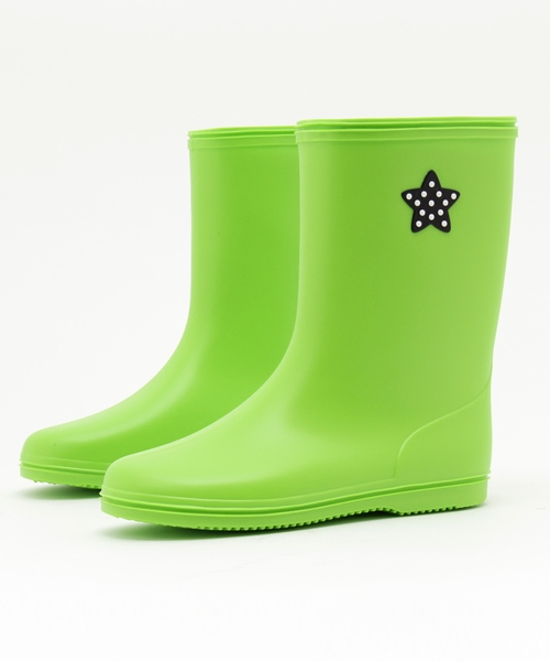 FABHUG （ファブハグ）の「[15-19cm]カラフルレインシューズ (Kids)（レインシューズ・キッズ・レッド/ネイビー/イエロー/パープル/ピンク/グリーン/ブルー/ブラウン/ダークネイビー・16cm/17cm/18cm/19cm）」の21枚目の写真