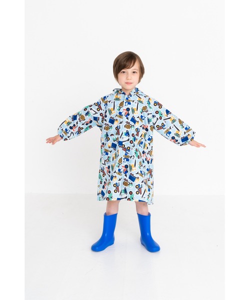 FABHUG （ファブハグ）の「[15-19cm]カラフルレインシューズ (Kids)（レインシューズ・キッズ・レッド/ネイビー/イエロー/パープル/ピンク/グリーン/ブルー/ブラウン/ダークネイビー・16cm/17cm/18cm/19cm）」の22枚目の写真