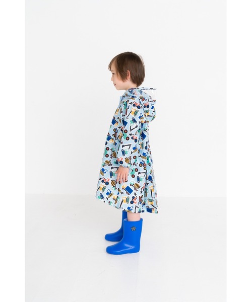 FABHUG （ファブハグ）の「[15-19cm]カラフルレインシューズ (Kids)（レインシューズ・キッズ・レッド/ネイビー/イエロー/パープル/ピンク/グリーン/ブルー/ブラウン/ダークネイビー・16cm/17cm/18cm/19cm）」の18枚目の写真
