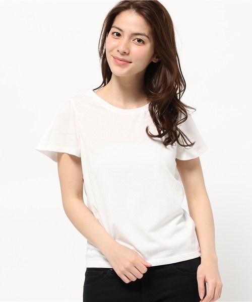 earth music&ecology（アースミュージックアンドエコロジー）の「【2016Summer】【SET ITEM】キャミソール+Tシャツセット（Tシャツ/カットソー・レディース・ブラック/カーキ/サックスブルー/オレンジ・SMALL/MEDIUM）」の12枚目の写真