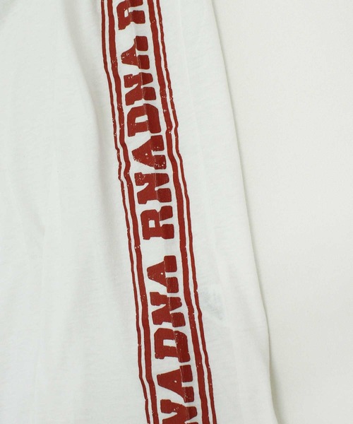 RNA(アールエヌエー)の「M0357 TCRラインロゴプリントランニング(タンクトップ・レディース・ホワイト/レッド/ブラック・MEDIUM)」の8枚目の写真