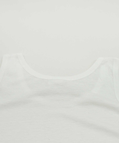 RNA(アールエヌエー)の「M0357 TCRラインロゴプリントランニング(タンクトップ・レディース・ホワイト/レッド/ブラック・MEDIUM)」の6枚目の写真