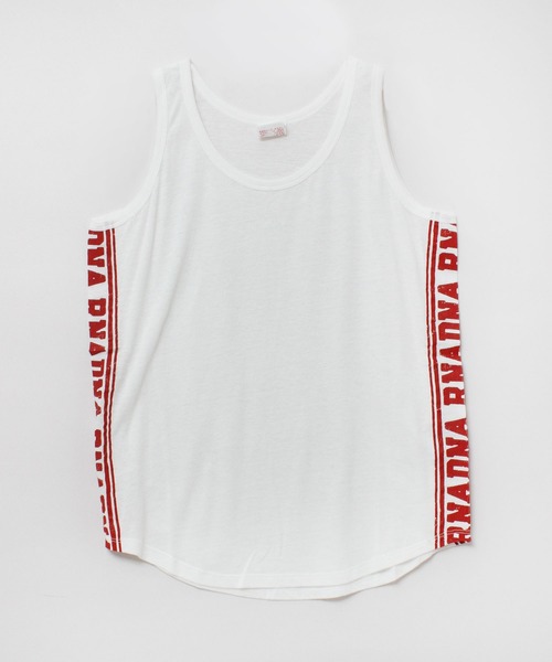 RNA(アールエヌエー)の「M0357 TCRラインロゴプリントランニング(タンクトップ・レディース・ホワイト/レッド/ブラック・MEDIUM)」の15枚目の写真