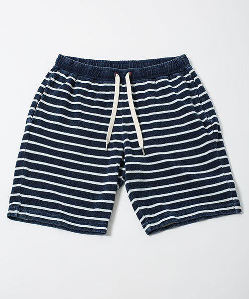 NANO universe(ナノユニバース)の「ROYAL PALM/RPインディゴパイルボーダーショーツ(その他パンツ・メンズ・その他2/その他1・SMALL/LARGE/MEDIUM)」の11枚目の写真