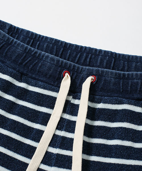 NANO universe(ナノユニバース)の「ROYAL PALM/RPインディゴパイルボーダーショーツ(その他パンツ・メンズ・その他2/その他1・SMALL/LARGE/MEDIUM)」の12枚目の写真