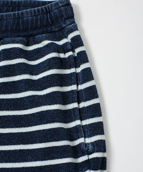 NANO universe(ナノユニバース)の「ROYAL PALM/RPインディゴパイルボーダーショーツ(その他パンツ・メンズ・その他2/その他1・SMALL/LARGE/MEDIUM)」の13枚目の写真