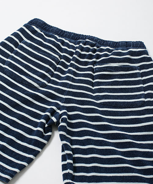 NANO universe(ナノユニバース)の「ROYAL PALM/RPインディゴパイルボーダーショーツ(その他パンツ・メンズ・その他2/その他1・SMALL/LARGE/MEDIUM)」の14枚目の写真