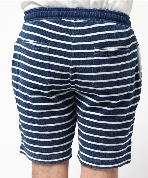 NANO universe(ナノユニバース)の「ROYAL PALM/RPインディゴパイルボーダーショーツ(その他パンツ・メンズ・その他2/その他1・SMALL/LARGE/MEDIUM)」の7枚目の写真