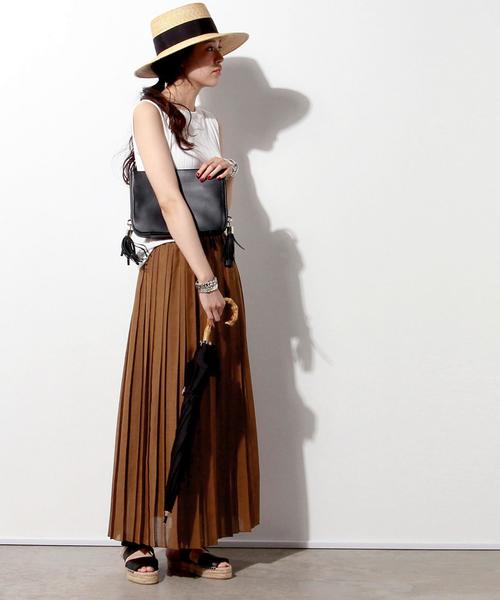 UNITED ARROWS（ユナイテッドアローズ）の「UWMF プリーツ マキシ