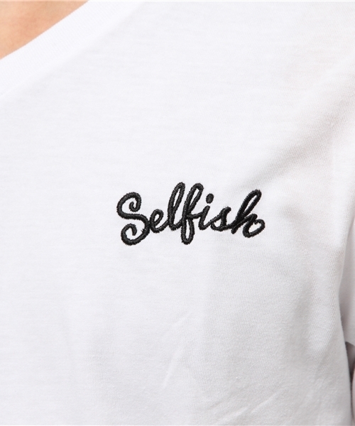 VENCEEXCHANGE（ヴァンスエクスチェンジ）の「ワンポイント刺繍半袖T（Tシャツ/カットソー・メンズ・オフホワイト/コーラル/ピンク/ブラック・MEDIUM/SMALL/LARGE）」の10枚目の写真