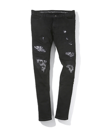 直営店限定_SKINNY PANTS_STRETCH DENIM(DAMAGED NOTE&BANDANA)