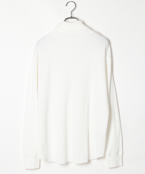 Champion(チャンピオン)の「<Champion/チャンピオン>別注ワッフルタートル/731365(Tシャツ/カットソー・メンズ・ホワイト/オリーブ/グレー・MEDIUM/LARGE)」の4枚目の写真