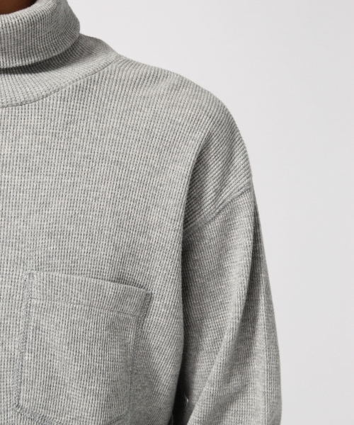 Champion(チャンピオン)の「<Champion/チャンピオン>別注ワッフルタートル/731365(Tシャツ/カットソー・メンズ・ホワイト/オリーブ/グレー・MEDIUM/LARGE)」の12枚目の写真