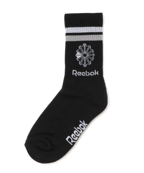 新品・レア！【Vetements】ブラック Reebok ロゴ ソックス レア Vetements ブラック Reebok ロゴ ソックス - メルカリ
