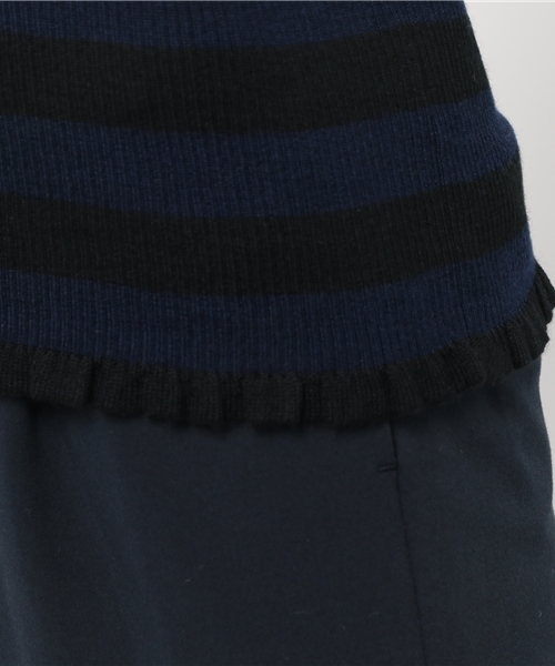 TO BE CHIC（トゥー ビー シック）の「シルクカカシミヤ混リブ