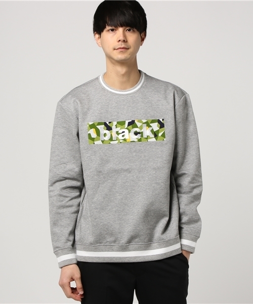 ブラックレーベルクレストブリッジ ロゴ刺繍 花柄 モザイク柄 長袖 シャツ M ブラックレーベルクレストブリッジ ロゴ刺繍 花柄 モザイク柄