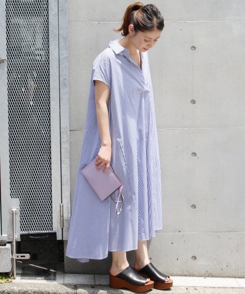 JOURNAL STANDARD(ジャーナルスタンダード)の「【OAD/オーエーディー】 DUAL SLIM CROSSOBDYクラッチ#(ショルダーバッグ・レディース・ラベンダー/ブラック・FREE)」の8枚目の写真