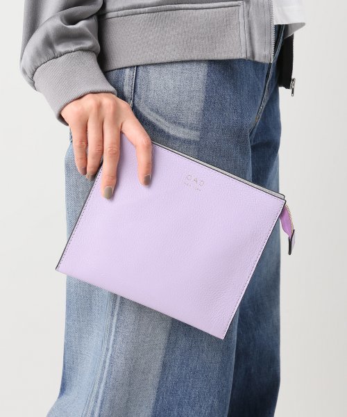 JOURNAL STANDARD(ジャーナルスタンダード)の「【OAD/オーエーディー】 DUAL SLIM CROSSOBDYクラッチ#(ショルダーバッグ・レディース・ラベンダー/ブラック・FREE)」の11枚目の写真
