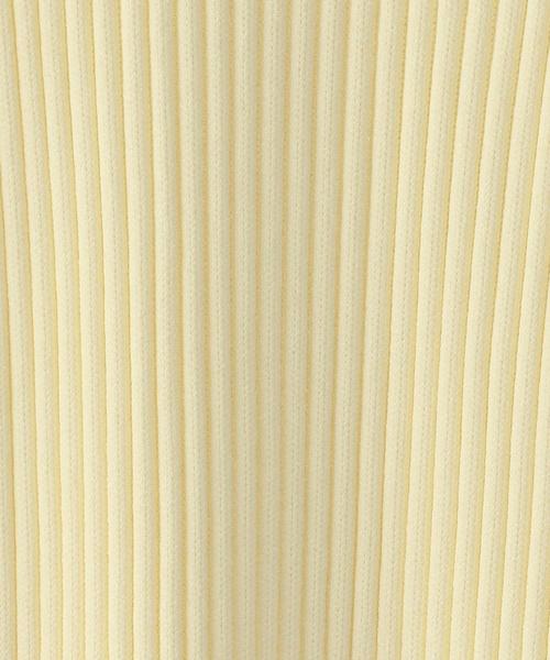 Steven Alan（スティーブンアラン）の「＜Steven Alan＞RIB KNIT SHORT SLEEVE ONE-PIECE/ﾜﾝﾋﾟｰｽ◆（ワンピース・レディース・オフホワイト/オレンジ/ダークグリーン・FREE）」の13枚目の写真