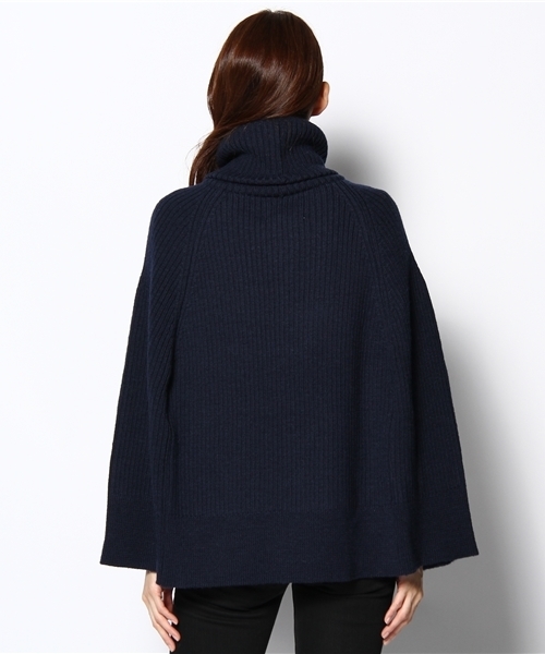 NANO universe（ナノユニバース）の「LB/タートルポンチョ（ニット