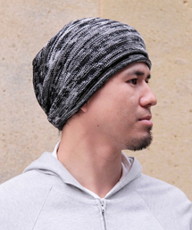 14+ | ユニセックスコットンロールアップニット帽子(ニットキャップ/ビーニー)