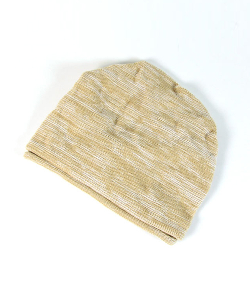 14+（イチヨンプラス）の「コットンニット帽（ニットキャップ/ビーニー・メンズ・ブラック×ホワイト/ベージュ系その他/ライトグレー/ブラック系その他/チャコールグレー/ダークグリーン/ブラウン系その他/ブラック/グレー系その他/グレー×ホワイト/ホワイト×レッド/オフホワイト/ブラック×グレー/ブラックミックス/ホワイト×ネイビー/ホワイト×ピンク・FREE）」の15枚目の写真