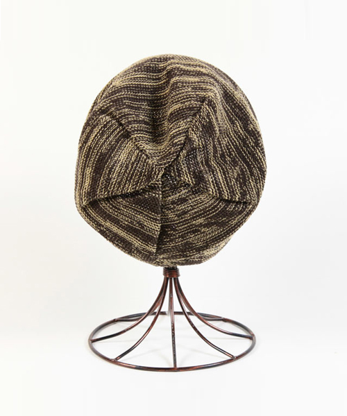 14+（イチヨンプラス）の「コットンニット帽（ニットキャップ/ビーニー・メンズ・ブラック×ホワイト/ベージュ系その他/ライトグレー/ブラック系その他/チャコールグレー/ダークグリーン/ブラウン系その他/ブラック/グレー系その他/グレー×ホワイト/ホワイト×レッド/オフホワイト/ブラック×グレー/ブラックミックス/ホワイト×ネイビー/ホワイト×ピンク・FREE）」の21枚目の写真