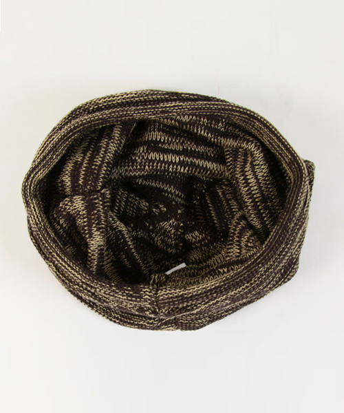 14+（イチヨンプラス）の「コットンニット帽（ニットキャップ/ビーニー・メンズ・ブラック×ホワイト/ベージュ系その他/ライトグレー/ブラック系その他/チャコールグレー/ダークグリーン/ブラウン系その他/ブラック/グレー系その他/グレー×ホワイト/ホワイト×レッド/オフホワイト/ブラック×グレー/ブラックミックス/ホワイト×ネイビー/ホワイト×ピンク・FREE）」の22枚目の写真