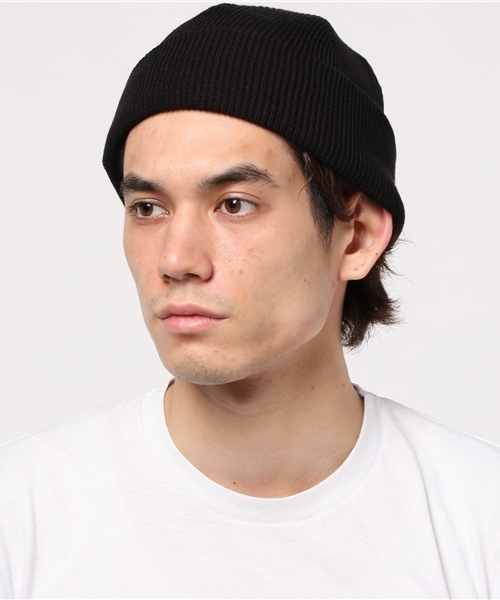 WEGO（ウィゴー）の「WEGO/ショートニットキャップ（ニットキャップ/ビーニー・レディース・グリーン系その他5/ブラック/杢グレー/ブラック系その他5/キャメル・FREE）」の14枚目の写真