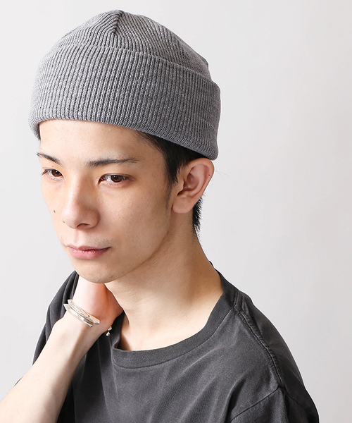 WEGO（ウィゴー）の「WEGO/ショートニットキャップ（ニットキャップ/ビーニー・レディース・グリーン系その他5/ブラック/杢グレー/ブラック系その他5/キャメル・FREE）」の8枚目の写真