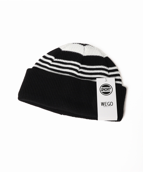WEGO（ウィゴー）の「WEGO/ショートニットキャップ（ニットキャップ/ビーニー・レディース・グリーン系その他5/ブラック/杢グレー/ブラック系その他5/キャメル・FREE）」の10枚目の写真