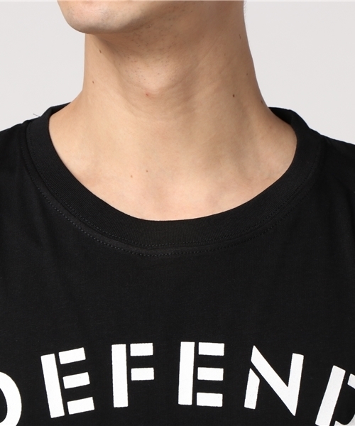 DEFEND PARIS(ディフェンド パリス)の「DEFEND PARIS(ディフェンド パリス)CO TEE LONG(Tシャツ/カットソー・メンズ・ブラック/ホワイト・SMALL/LARGE/MEDIUM)」の5枚目の写真