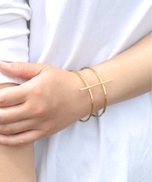 KU-CROISSANT | LAUREN　ストレートバングル(バングル/リストバンド)