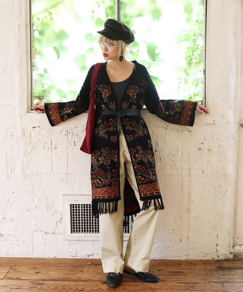 TODAYFUL(トゥデイフル)の「コーデゥロイキャスケット(キャスケット・レディース・ブラック/ダークブラウン・FREE)」の8枚目の写真