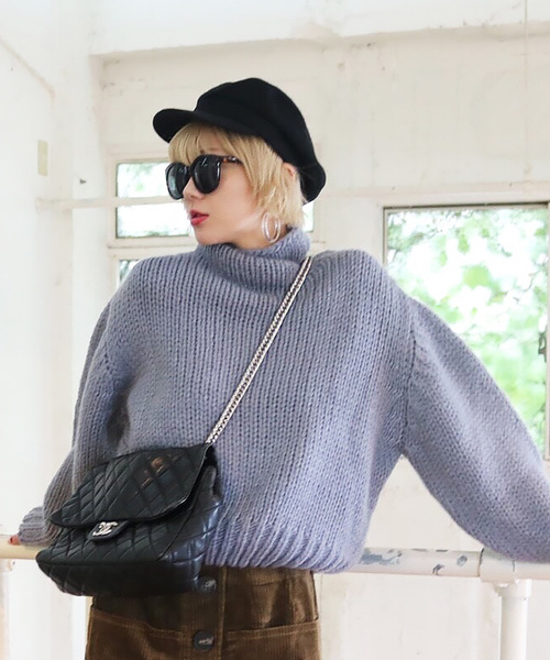 TODAYFUL(トゥデイフル)の「コーデゥロイキャスケット(キャスケット・レディース・ブラック/ダークブラウン・FREE)」の9枚目の写真