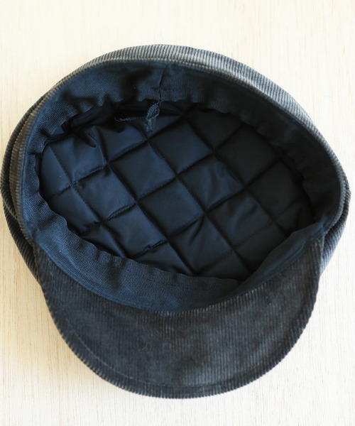 TODAYFUL(トゥデイフル)の「コーデゥロイキャスケット(キャスケット・レディース・ブラック/ダークブラウン・FREE)」の6枚目の写真