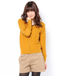 OUTLET | 【kastane】カシミアタッチ金釦カーディガン(カーディガン/ボレロ)