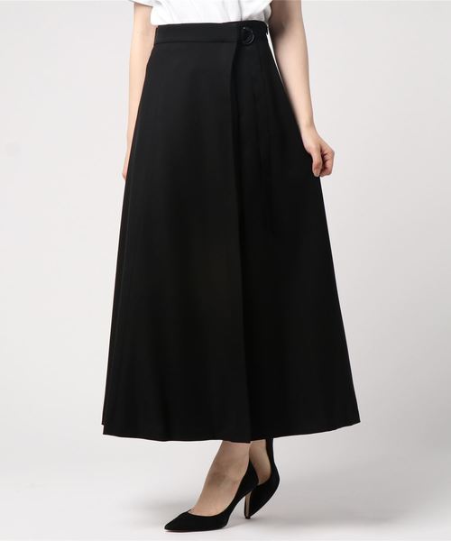JILL STUART（ジルスチュアート）の「リンダマキシスカート（スカート・レディース・ブラック・2/4）」の9枚目の写真