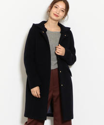 green label relaxing | ◆KFC W 2WAY ノーカラー フード コート LONG(その他アウター)