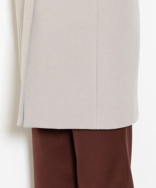 green label relaxing（グリーンレーベルリラクシング）の「◆KFC W 2WAY ノーカラー フード コート LONG ◆（その他アウター・レディース・ネイビー/ライトグレー/ナチュラル/ダークグレー・34/36/44/42/46/38/40）」の11枚目の写真