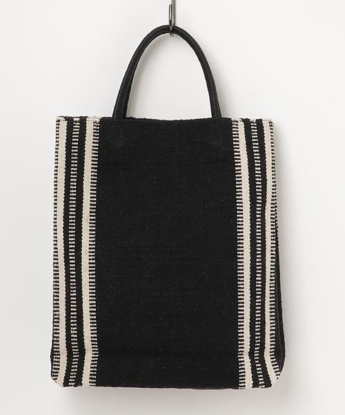 RIVE DROITE（リヴドロワ）の「【ANANS（アナンズ）】ストライプ柄トート（ハンドバッグ・レディース・イエロー/ブラック・FREE）」の6枚目の写真