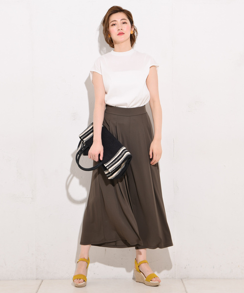 RIVE DROITE（リヴドロワ）の「【ANANS（アナンズ）】ストライプ柄トート（ハンドバッグ・レディース・イエロー/ブラック・FREE）」の7枚目の写真