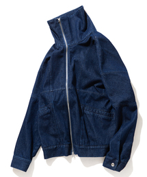 rehacer | rehacer : High-necked Denim Jacket(デニムジャケット)