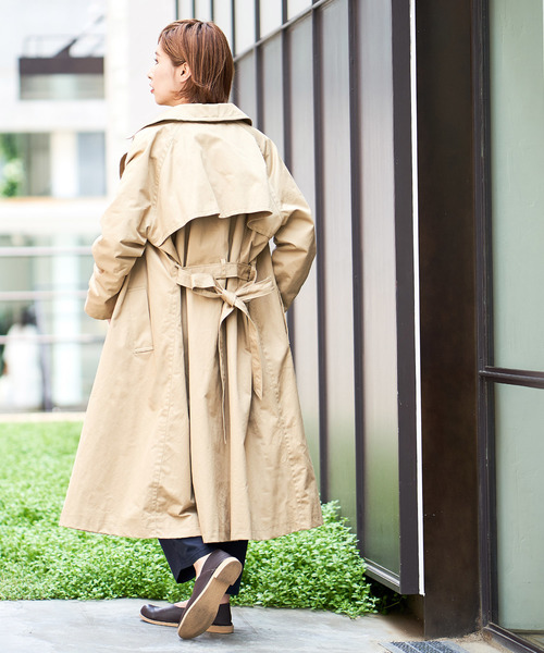 PUAL CE CIN（ピュアルセシン）の「ダブルロングコート（トレンチ