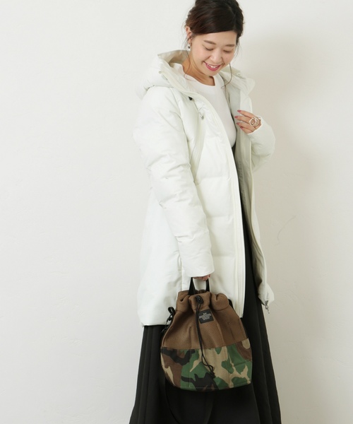DESCENTE ALLTERRAIN（デサント　オルテライン）の「【DESCENTE ALLTERRAIN/デサント オルテライン】JS別注ダウンジャケット◆（ダウンジャケット/コート・レディース・ホワイト/ブラック・S/M）」の14枚目の写真