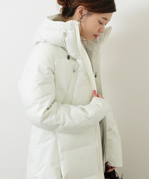 DESCENTE ALLTERRAIN（デサント　オルテライン）の「【DESCENTE ALLTERRAIN/デサント オルテライン】JS別注ダウンジャケット◆（ダウンジャケット/コート・レディース・ホワイト/ブラック・S/M）」の17枚目の写真