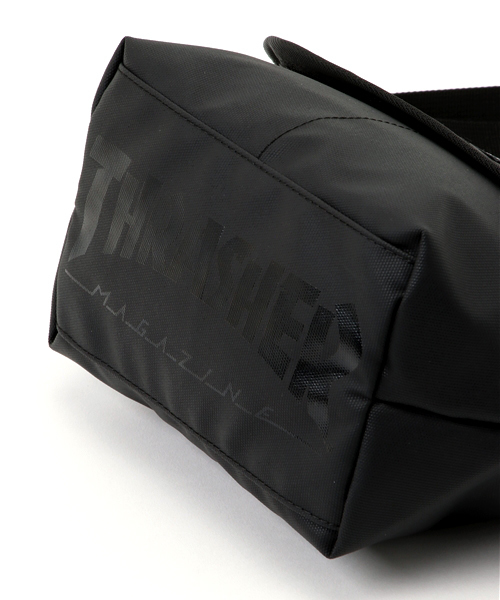 THRASHER（スラッシャー）の「MINI SHOULDER BAG/スラッシャー ショルダーバッグ（ショルダーバッグ・メンズ・ブラック×ホワイト/ブラック×イエロー・FREE）」の6枚目の写真