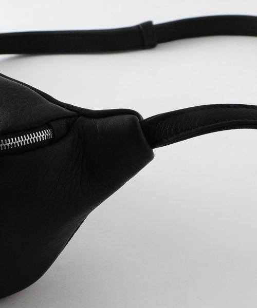 Aeta(アエタ)の「<Aeta> WAIST POUCH/ウエストポーチ □□(ボディバッグ/ウエストポーチ・メンズ・ブラック・FREE)」の4枚目の写真