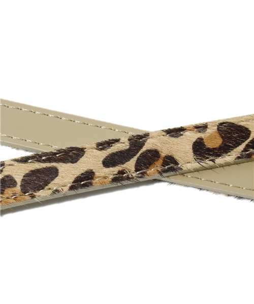 mystic（ミスティック）の「ホースレザーベルト（ベルト・レディース・ブラック/アイボリー/その他22・ﾌﾘ-）」の5枚目の写真